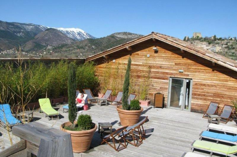 Ferienwohnung Les Calades Du Ventoux Montbrun-les-Bains Exterior foto